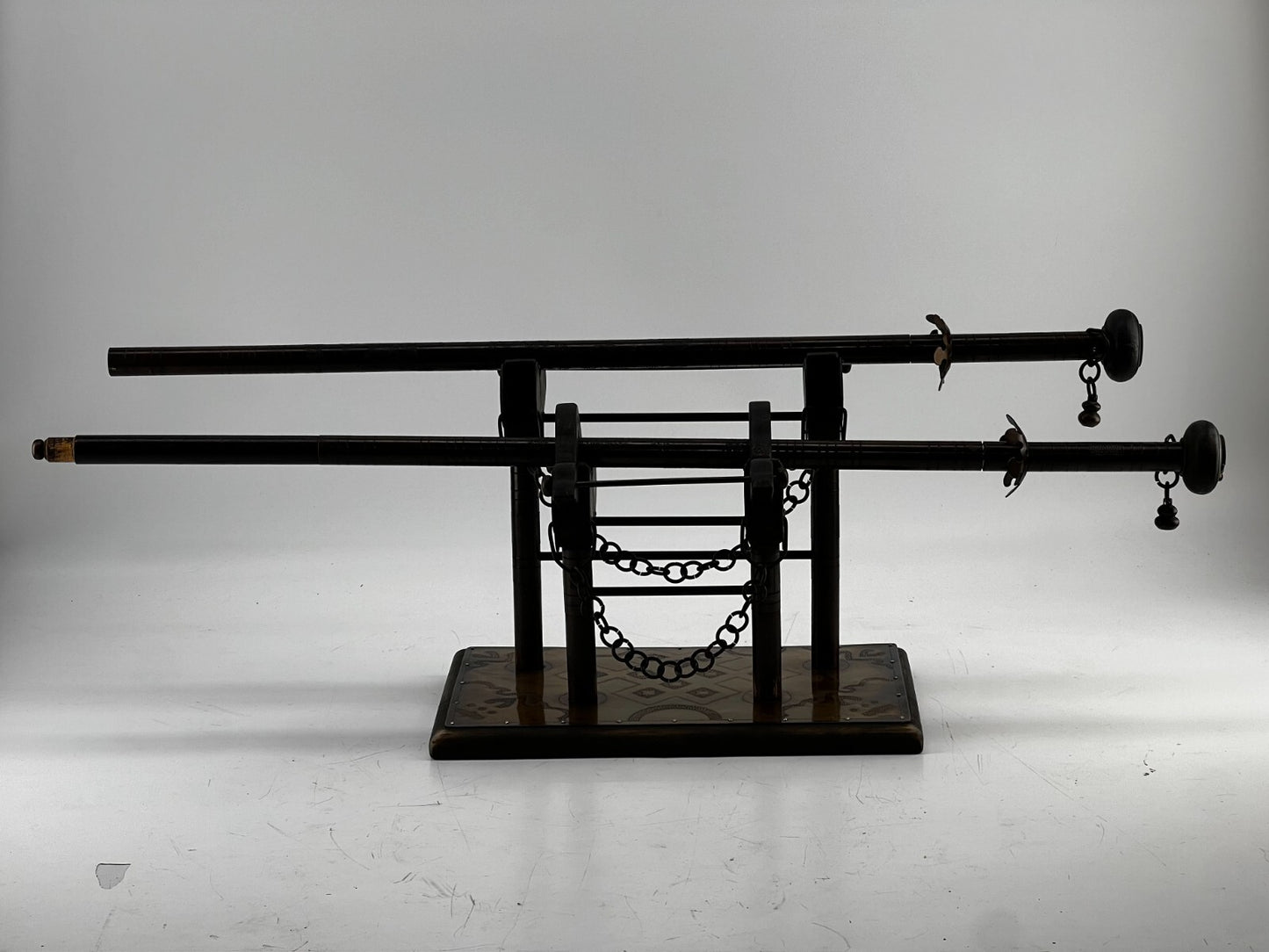 Vintage Fire Poker Set - Sword + mount