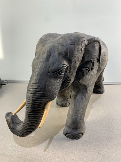 Beautiful Elephant Wood Handcarved Home Decor