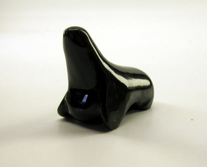 Green Stone Seal Carving