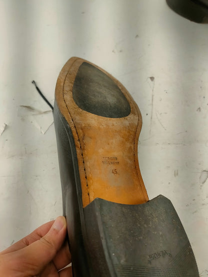 Calzoleria Toscana Made in Italy Men's Black Leather Dress Shoe