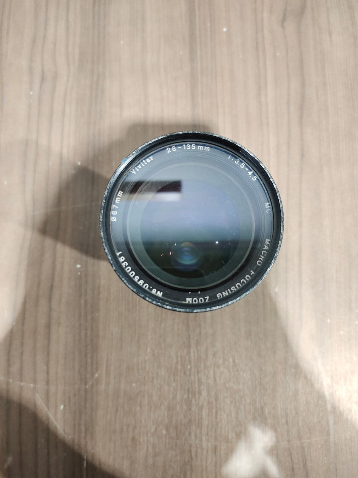 Vivitar 28-135mm  1:3.5-4.5 MC Macro Focusing Zoom Lens #09500361