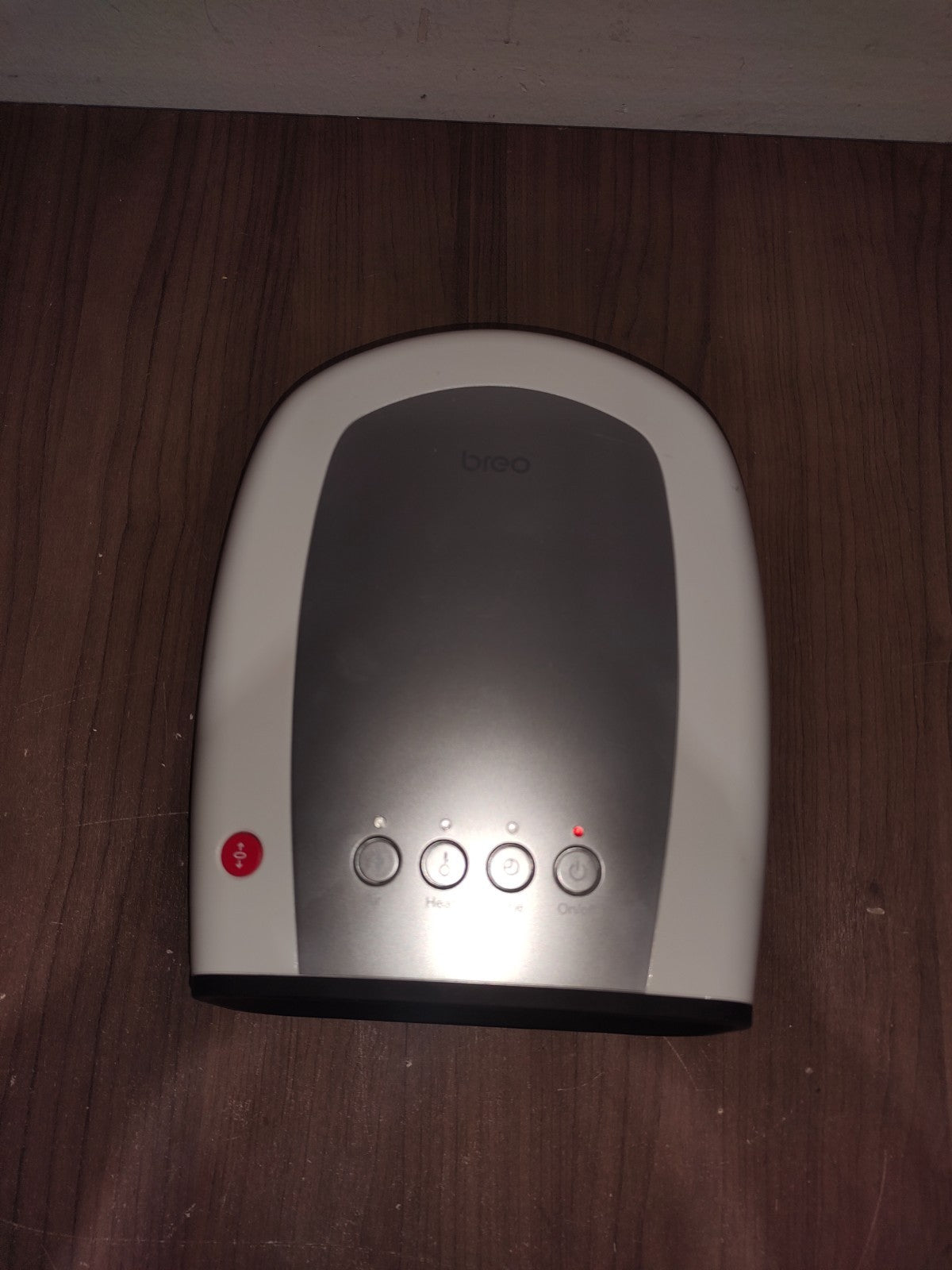 Breo iPalm520s Hand Massager with Heat and Compression, Cordless Electric