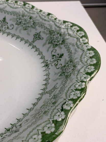 Antique J H Weatherby Maltese tray in Maltese pattern