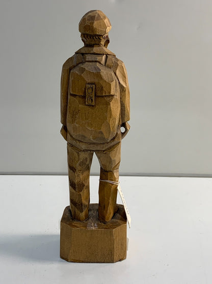Berthier Beauregard Wood Folk Art Carving