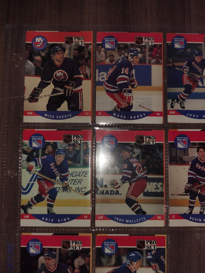 Rare Collectible NHL - Assorted Cards (Set - 10) PRO-SET - Set of 16 Cards