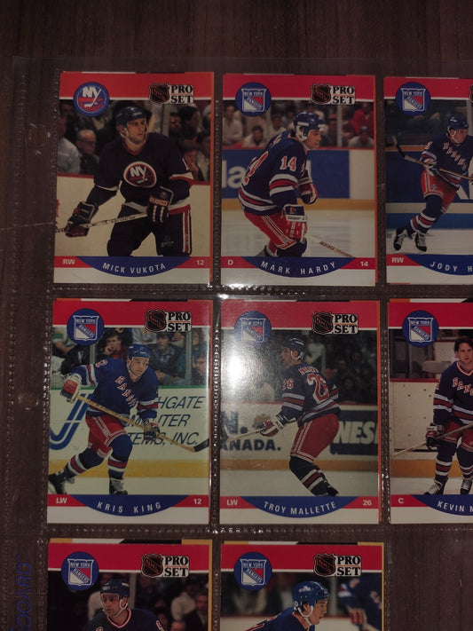 Rare Collectible NHL - Assorted Cards (Set - 10) PRO-SET - Set of 16 Cards