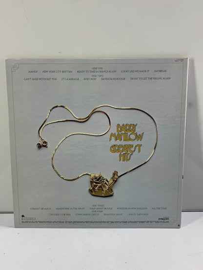 BARRY MANILOW Greatest Hits Disco Vinyl Double LP Record A.M. Gold 1978 Arista