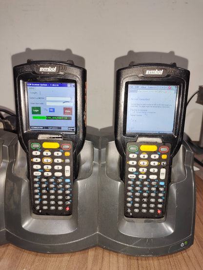 Symbol CHS3000-4000C Charging Dock & MC32N0 Barcode Scanner (4 Scanner Guns) - 1