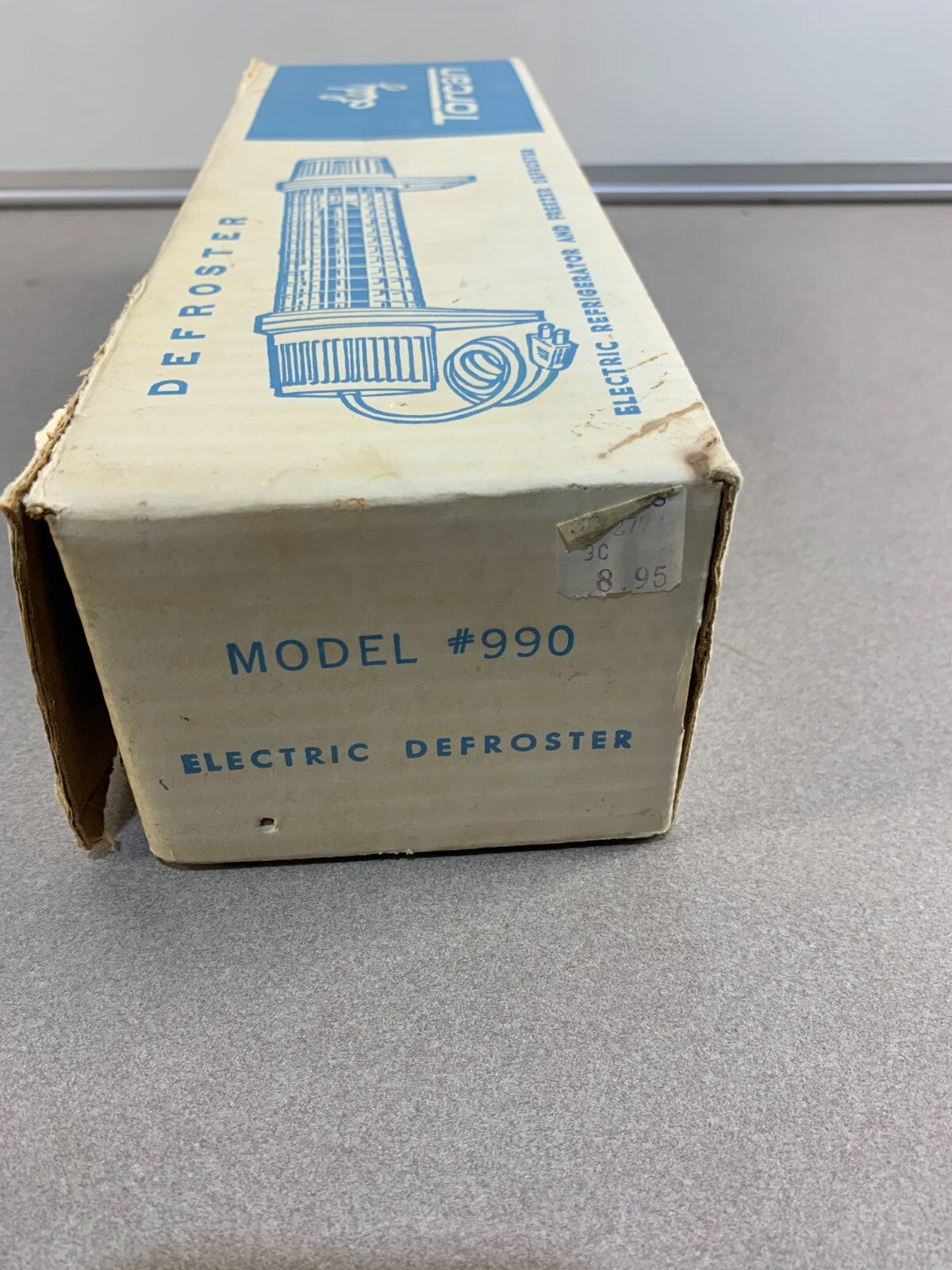 Vintage Lady Torcan Defroster Electric Refrigerator Freezer Defroster in Box