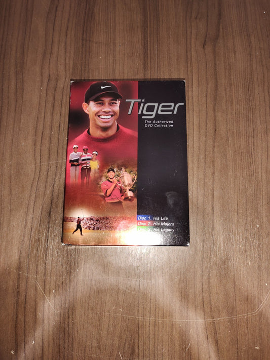 TIGER WOODS - TIGER: THE AUTHORIZED DVD COLLECTION 3 DISC BOXED SET