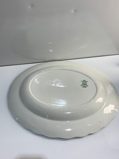 Grindley England Marlborough Royal Petal Greenway - 16" OVAL SERVING PLATTER