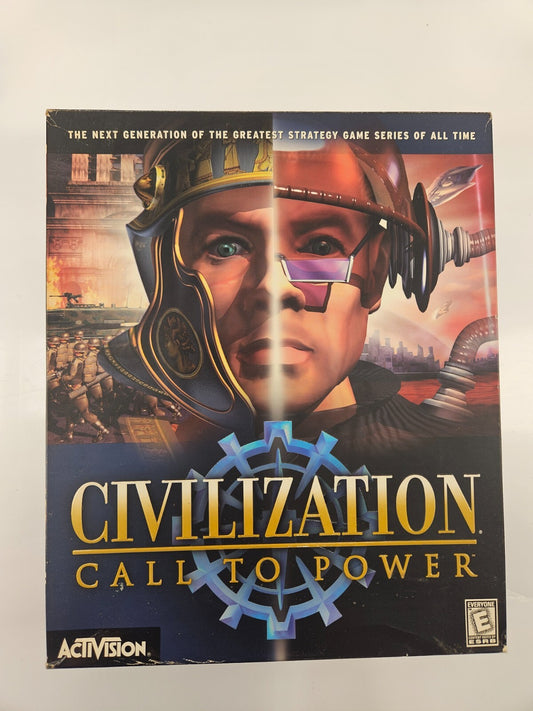 Civilization - Call To Power 1999 PC Big Box Computer Game CD-ROM