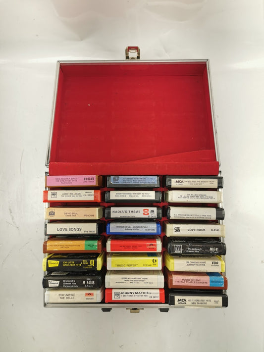 Vintage 12 Track Tapes and Cary Case