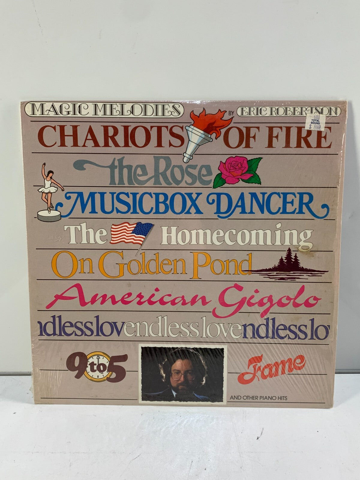 ERIC ROBERTSON PRESENTS PIANO HITS VINYL LP RECORD Shrink Wrapped