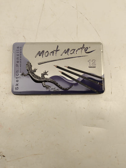 Mont Marte Graphite Pencils - 12 Pieces different sizes