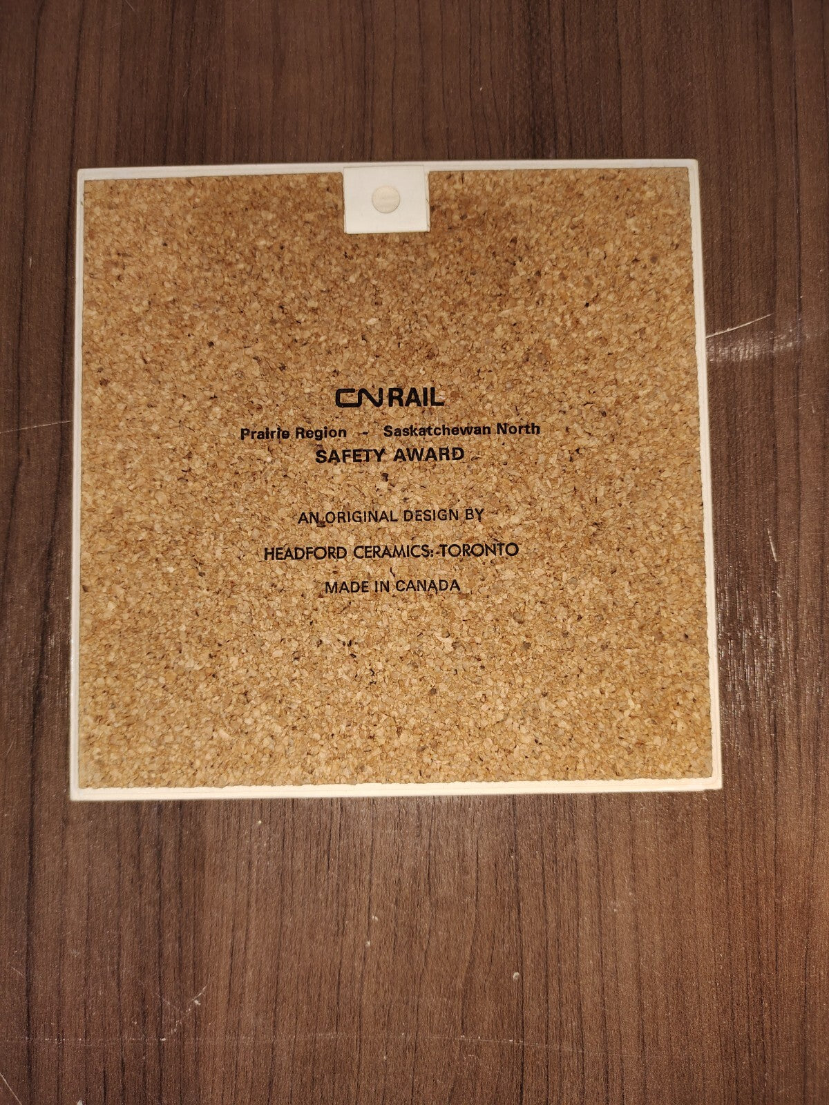 Canadian National Railways Ten-Wheel No 1530 Ceramic Tile or Trivet