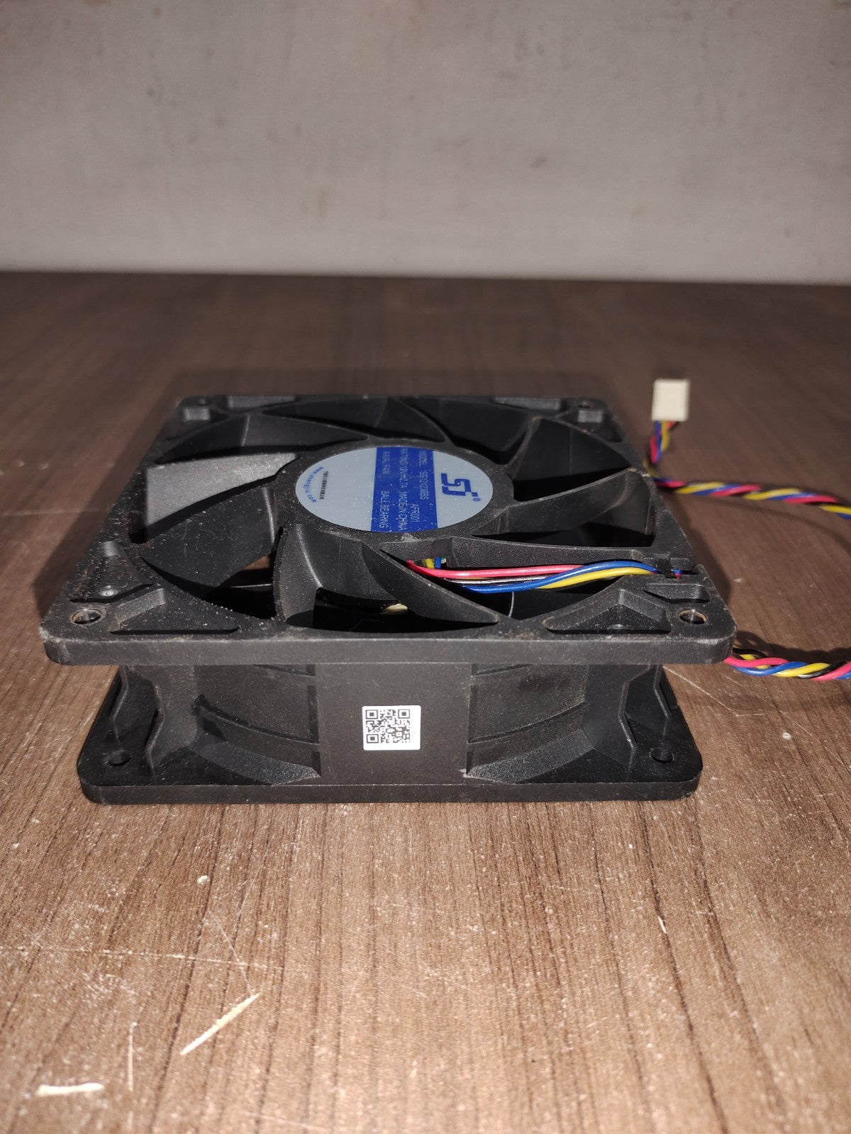 SJ - SG121238BS 12038 12CM 12V 2.7A High Speed Cooling Fan - Set of 2 - 1