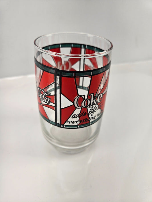 Enjoy Coca-Cola Coke - Adds Life To Everything Nice Glass 14 oz