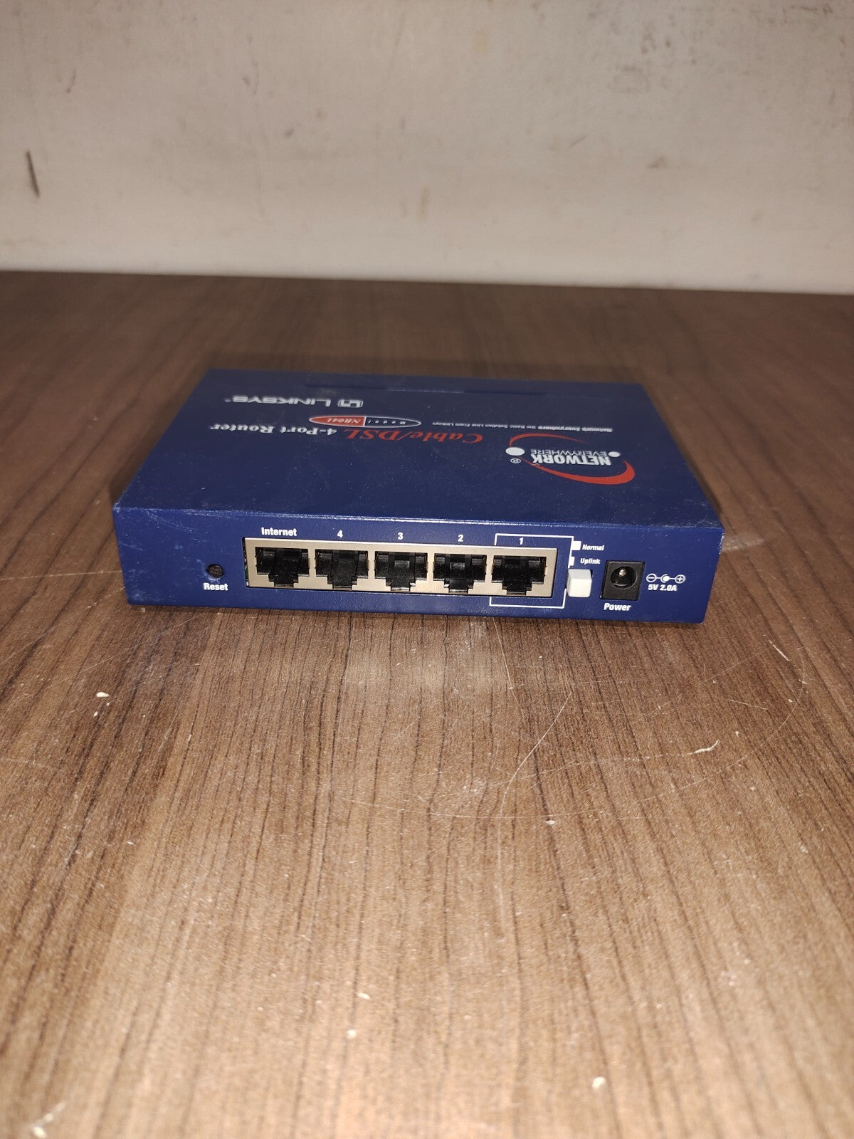 Network Everywhere NR041-WM Wired Cable DSL 4 Port Router Broadband ...