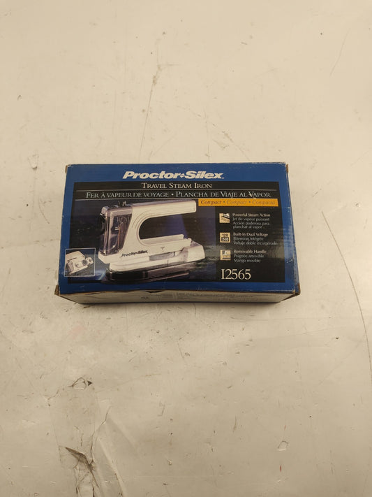 Proctor-Silex Steam Iron/Portable Compact Travel Electric 12565 Small Travel