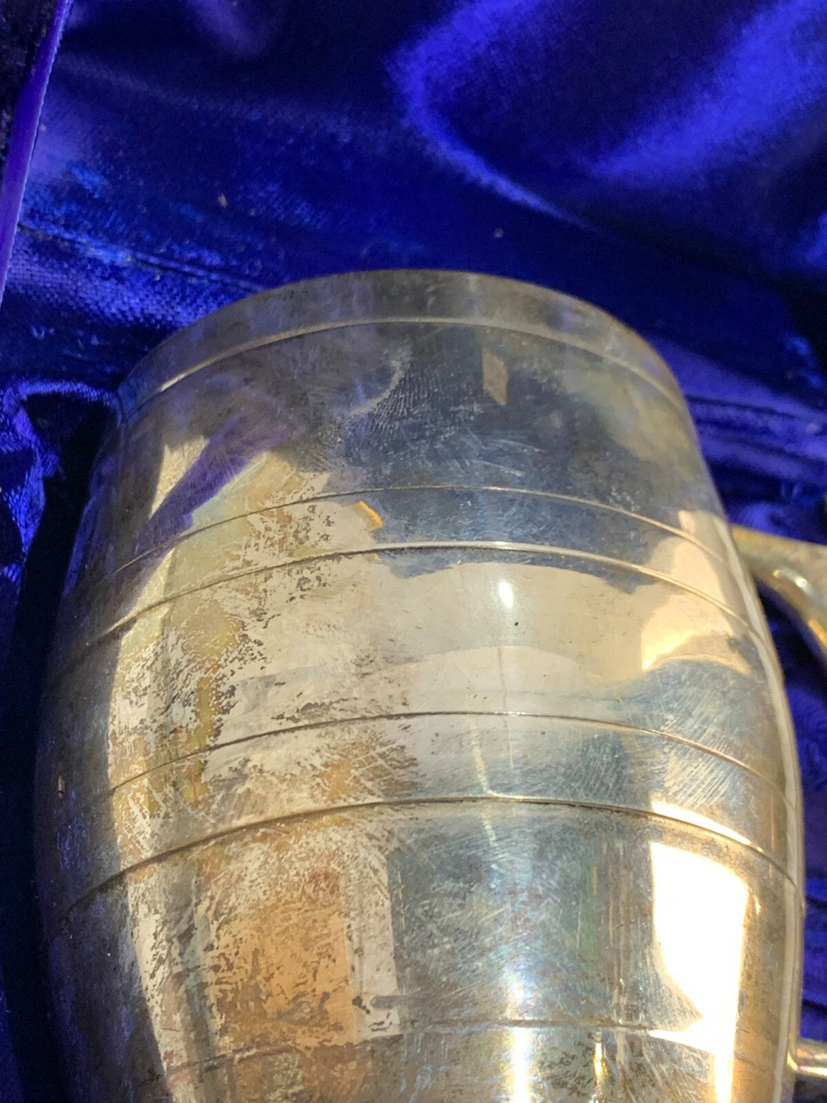 Vintage Barrel Mug In Box, Made in India.