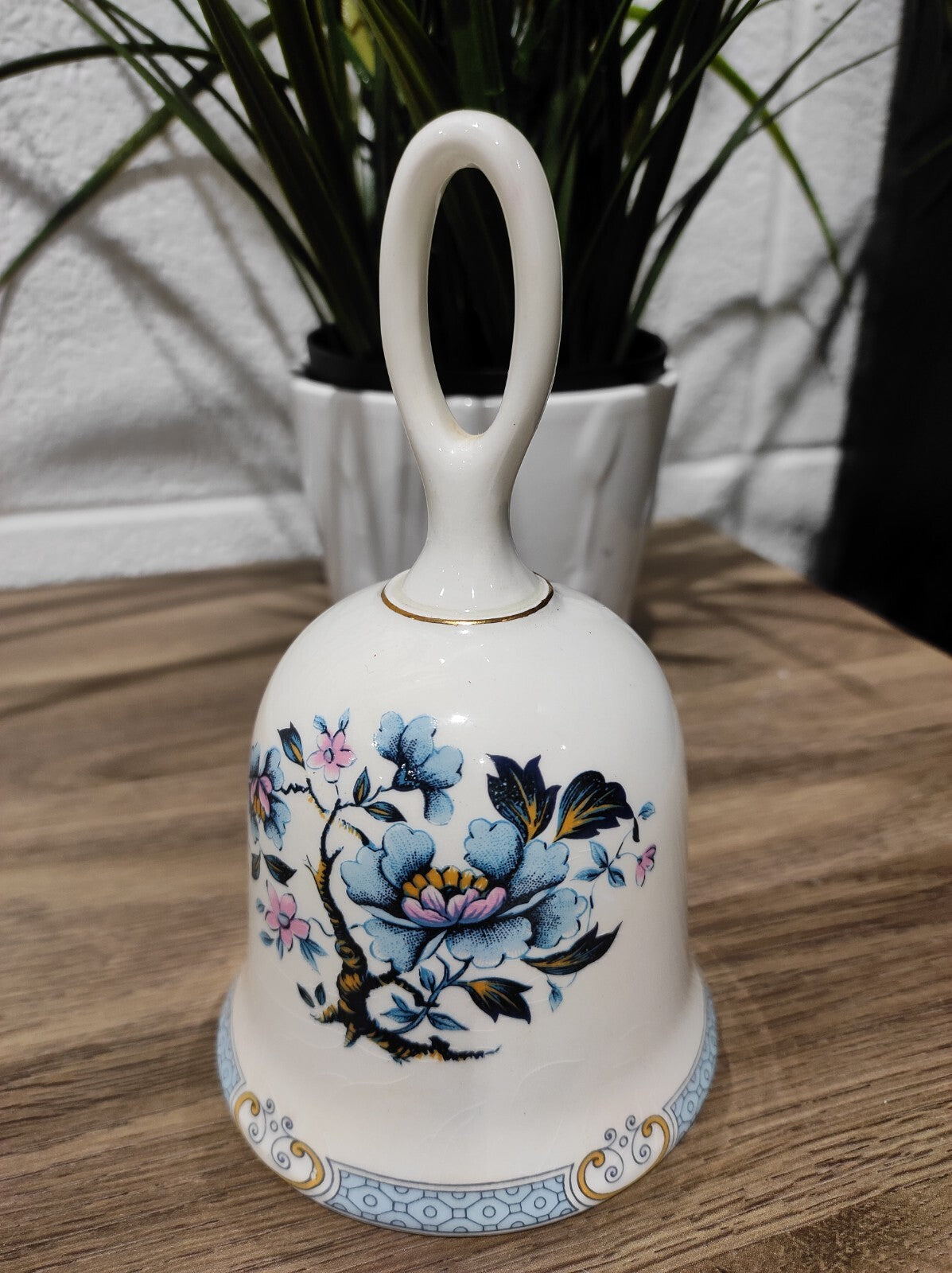 Vintage Sadler Porcelain Bell & Lighthouse Keeper's Daughter CERAMIC BELL