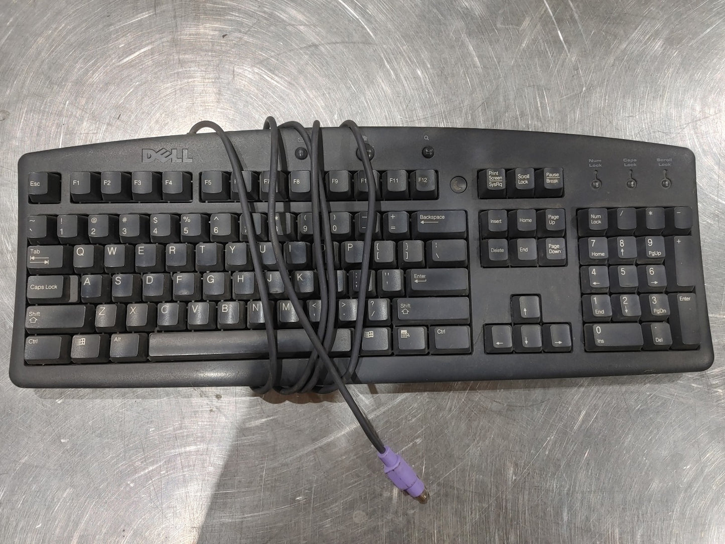 Dell RT7D00 PS/2 Keyboard Black - Fair