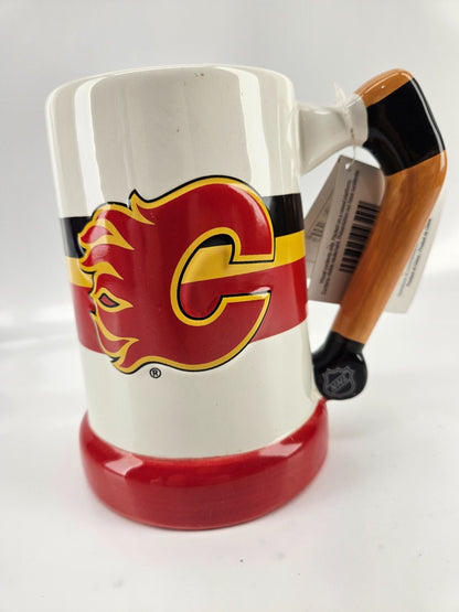 Calgary Flames Hockey Stick  Beer Stein