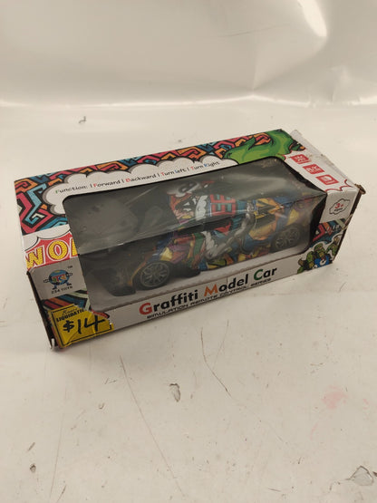 Multi- Color Graffiti Models Car Unborn Collectible RC Car - Bugatti