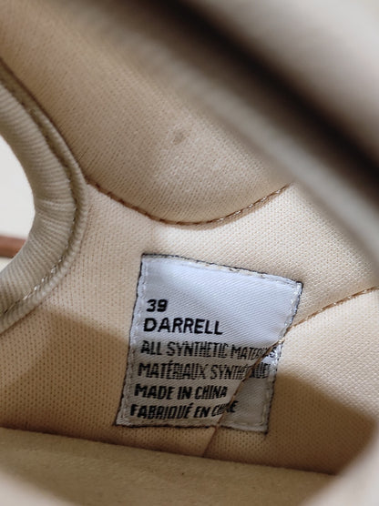 Biotime Women's Sandals Darrell Adjustable Hook & Loop Strap Brown S- 39/ 8- 8.5