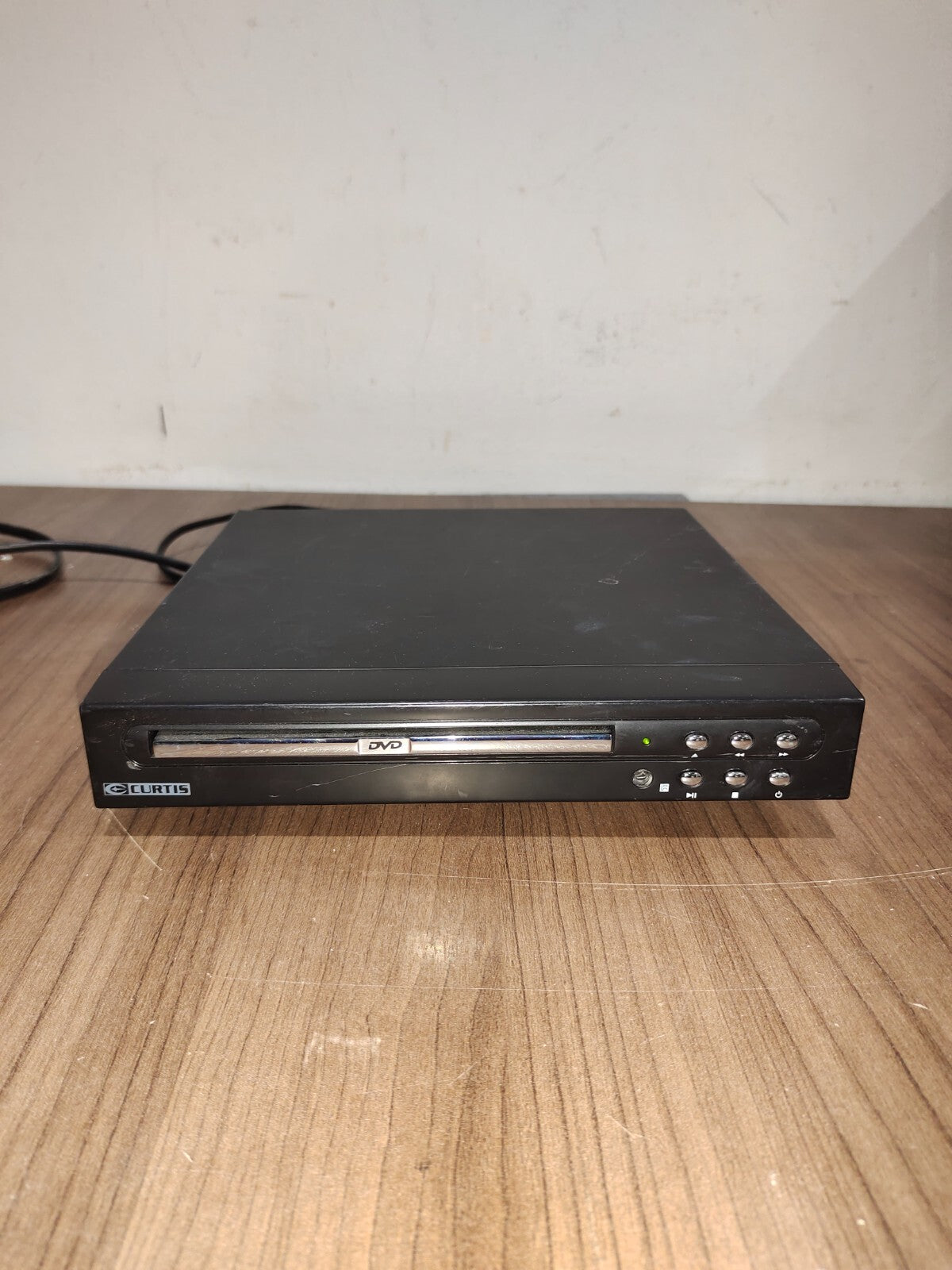 Curtis Compact Black DVD Player DVD1041 Small DVD Player