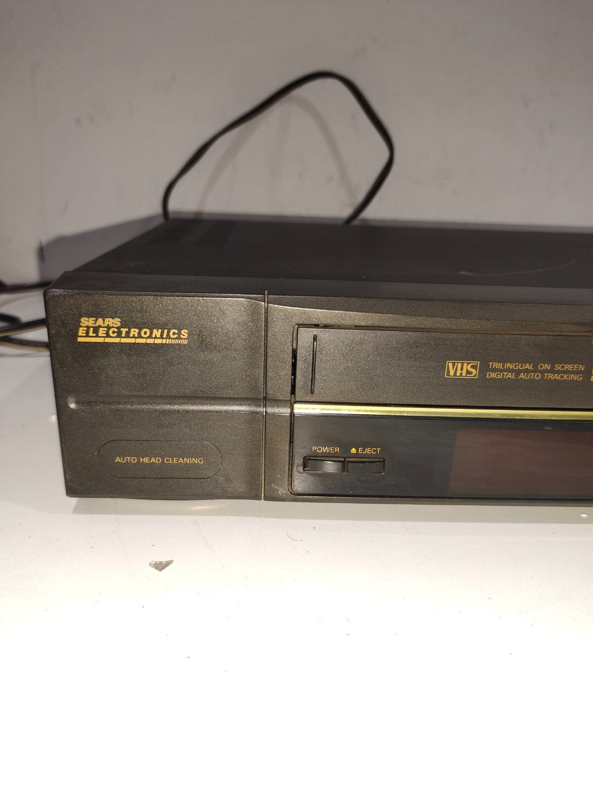 Sears Electronics VHS Player Model - 30433 - For Parts