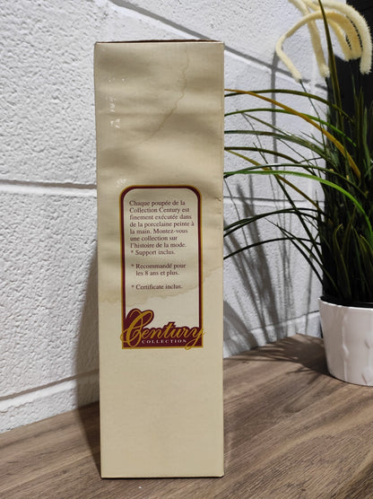 Century COLLECTION GENUINE PORCELAIN DOLL Hand Crafted- Blue