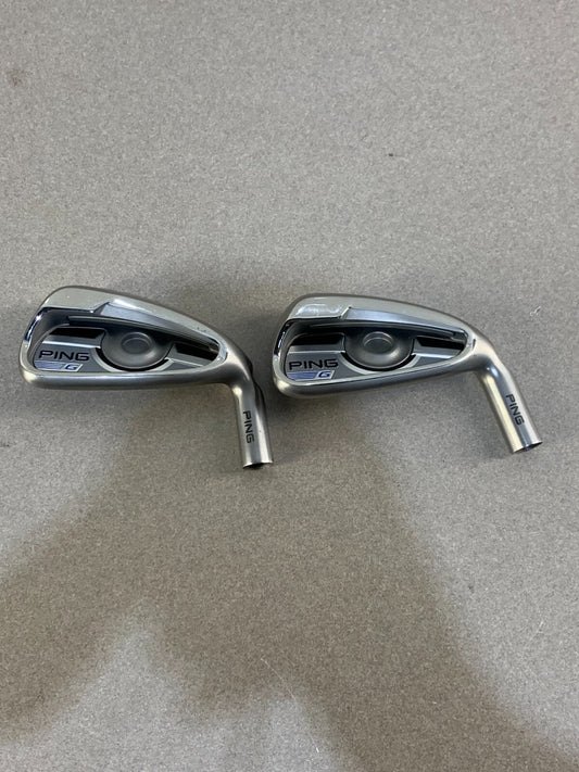 Ping G Series 7 Maroon & Black Iron Heads Only - For Custom Build or Replacement