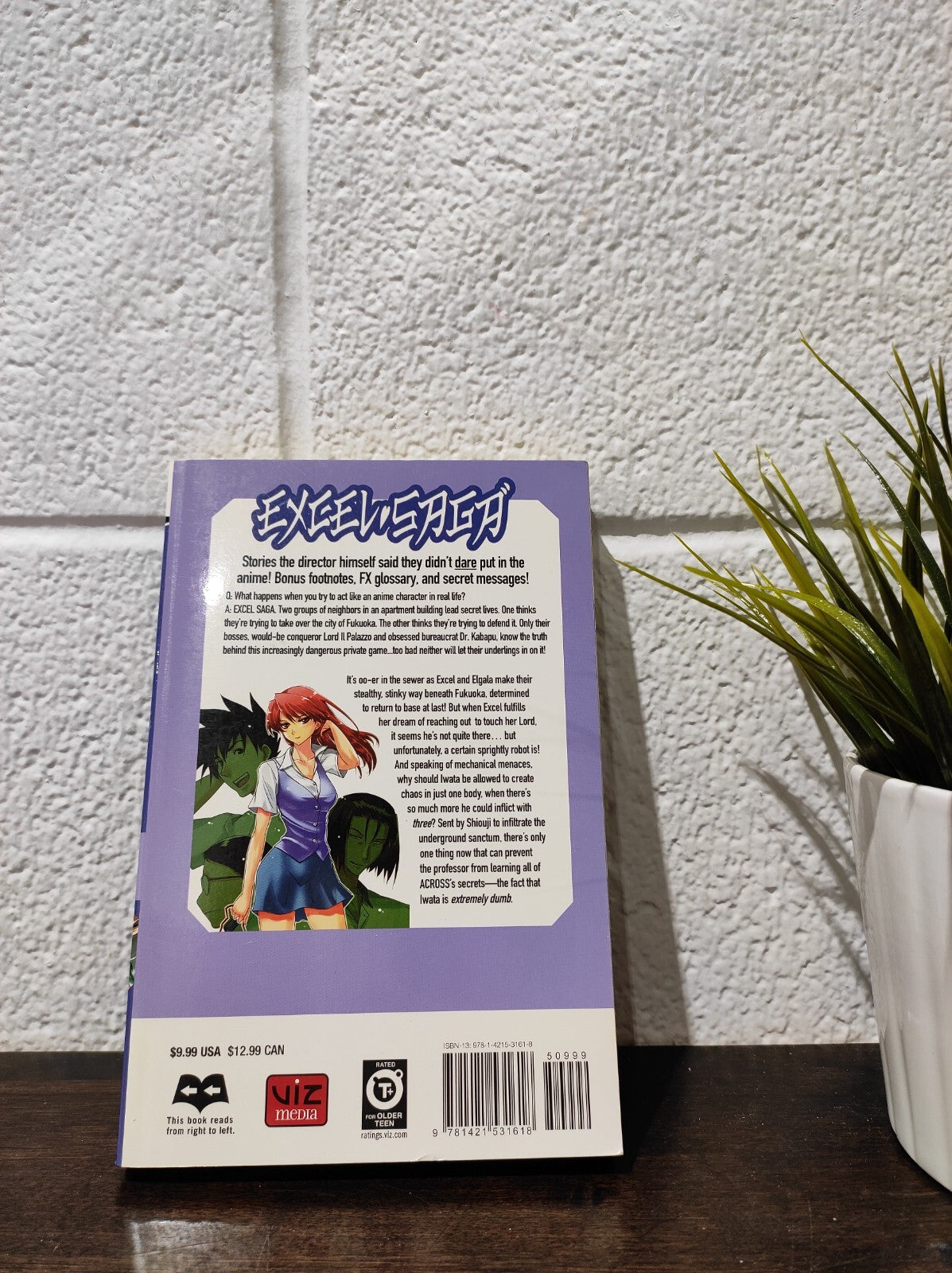 Excel Saga Volume 21 Manga English RARE Koshi Rikdo Viz Media