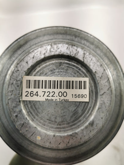 Galvanized metal hanging lantern- Candle holder, made in Türkiye