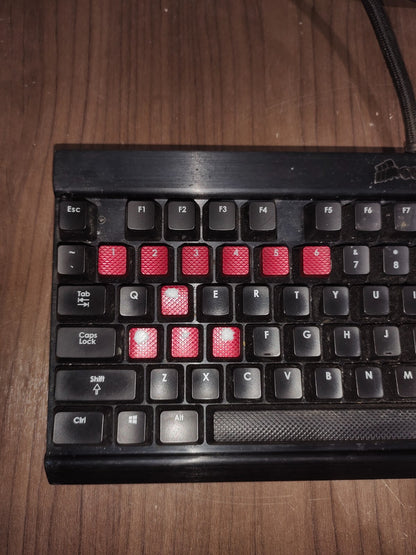 CORSAIR Vengeance K70 Mechanical Keyboard Red CH-9000011