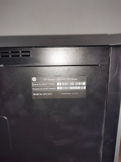 HP Pavilion HPE-541F AMD Phenom II X6 1045, 8GB, 1 TB HDD, Windows 10 Tower PC