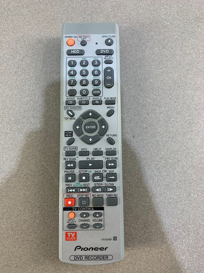 Pioneer Remote VXX2967 DVR531H DVR531HS DVR533HS DVR533H DVR633H DVR633HS