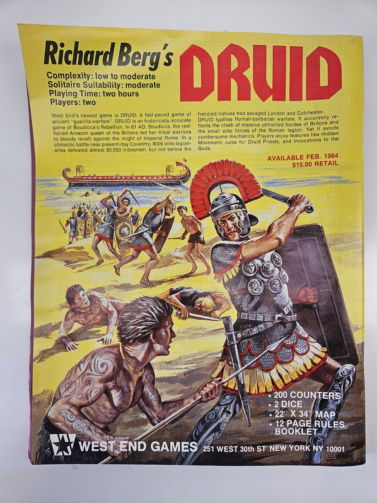 Vintage The Wargamer #33 Holy Roman Empire