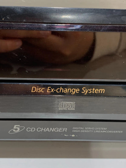 SONY 5-Disc Changer CD Player CDP-CE215 Carousel Exchange System NO REMOTE