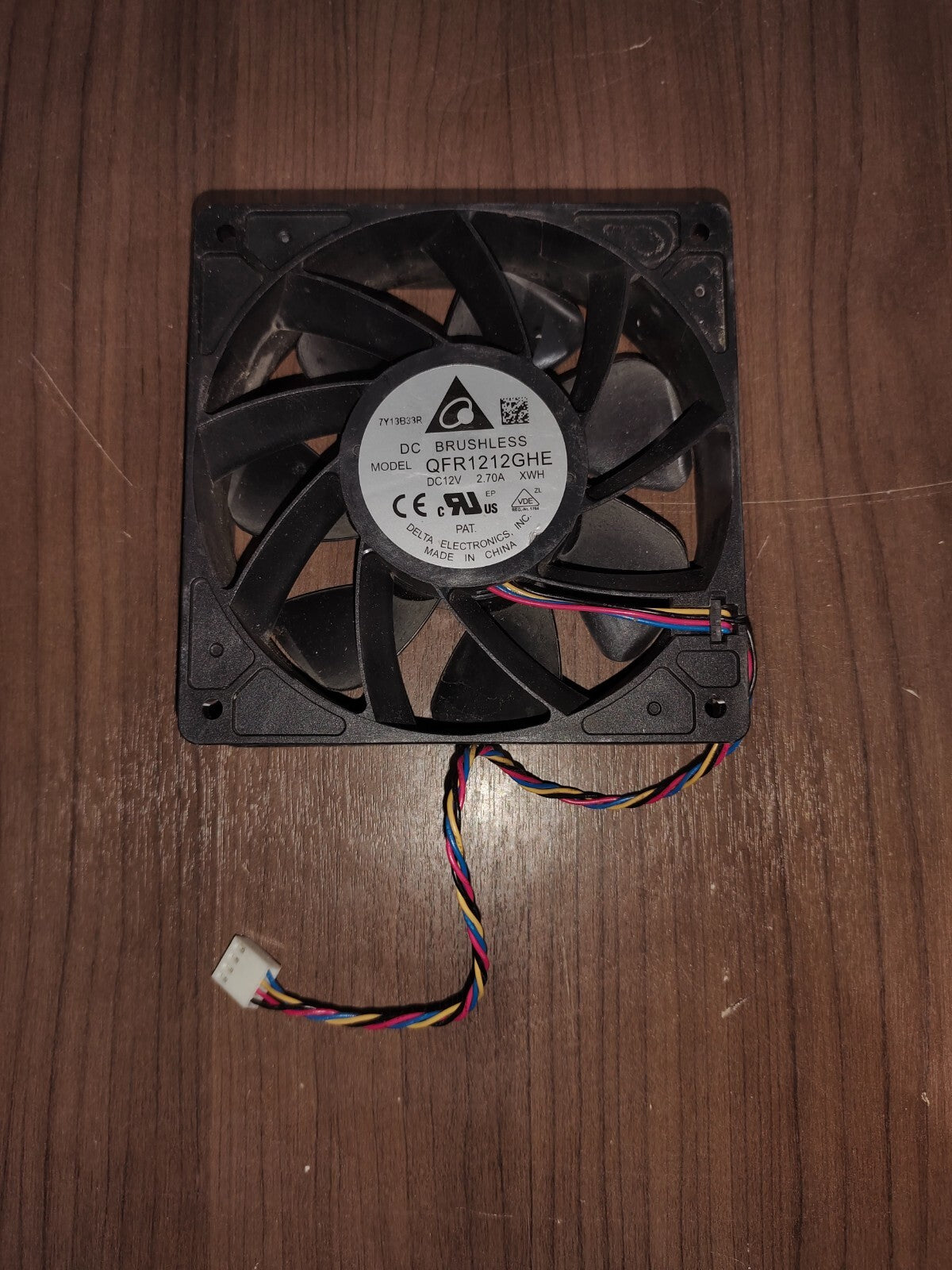 Delta QFR1212GHE High Speed GPU Cooling Fan - 9 (Set of 4)