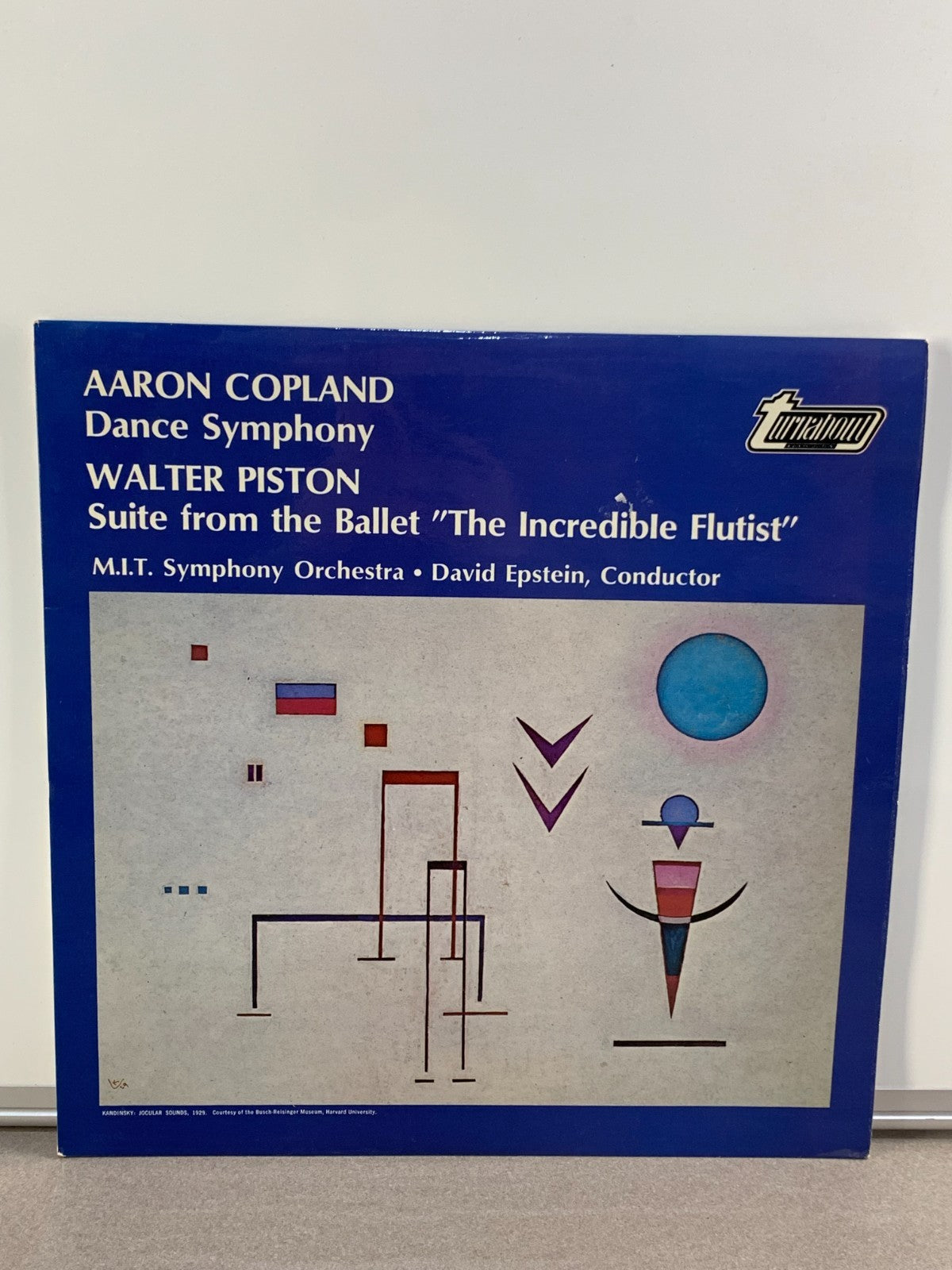 Copland/Piston – Dance Symphony LP 1976 Turnabout