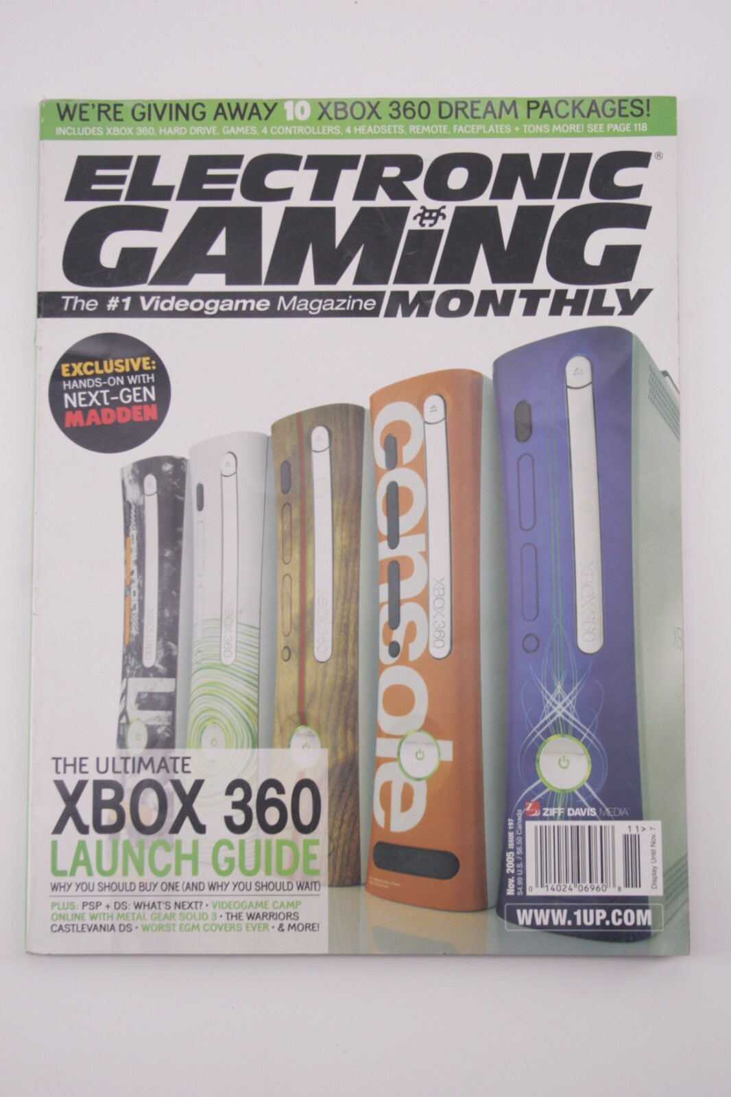 Electronic Gaming Monthly Magazine EGM 5 PACK #194 - #198