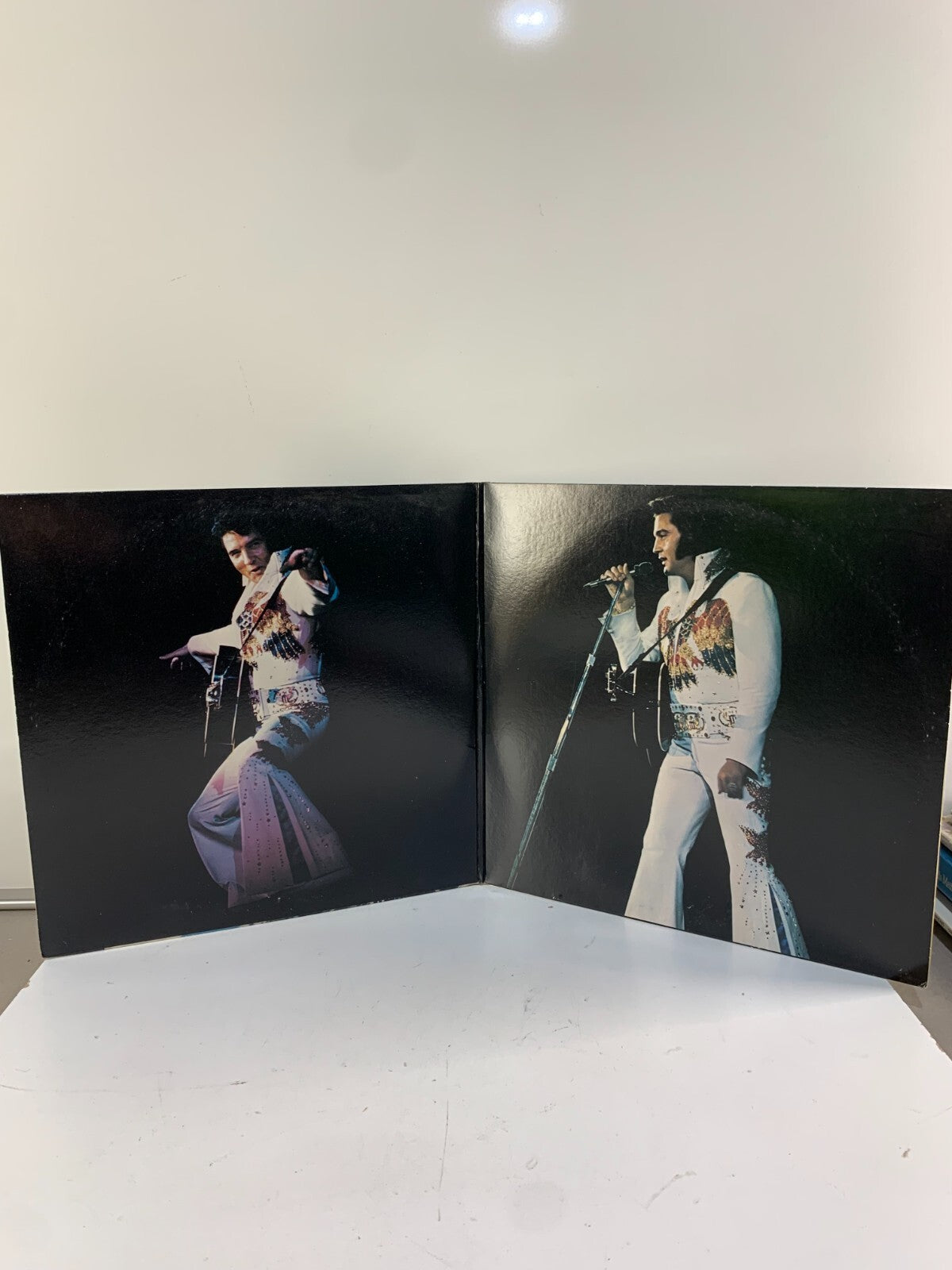 Elvis Presley--Elvis in Concert-2 Record Set--RCA Records 1977 APL 2-2587
