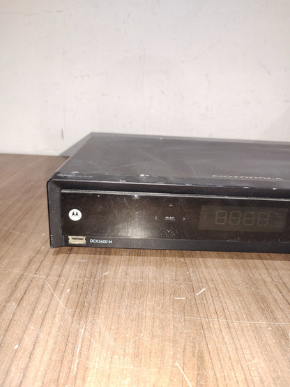 Motorola DCX3400 HD Digital Cable Box HDTV Dual Tuner DVR HDMI Black