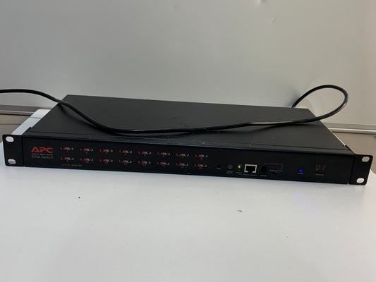 APC AP5202 16-Port Multi Platform Analog KVM Switch, TESTED