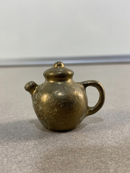 Brass small teapot ornaments