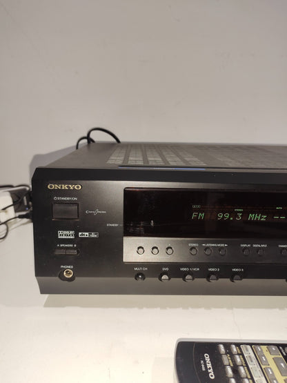 ONKYO TX-SR304 AV RECEIVER Tuner Stereo Dolby Digital - Black