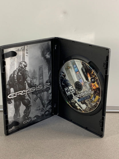 Crysis 2 Limited Edition 2011 PC DVD ROM Video Game Crytek EA